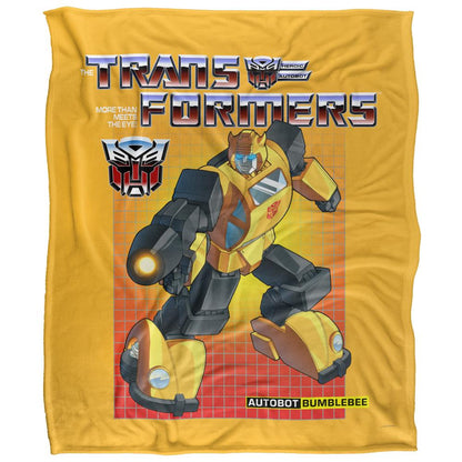 Multicoloured - Front - Transformers Bumblebee Blanket