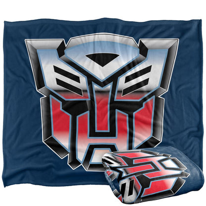 Multicoloured - Back - Transformers Airbrush Logo Blanket