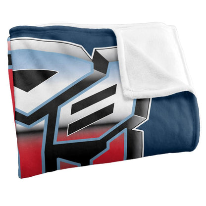 Multicoloured - Side - Transformers Airbrush Logo Blanket