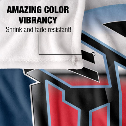 Multicoloured - Lifestyle - Transformers Airbrush Logo Blanket
