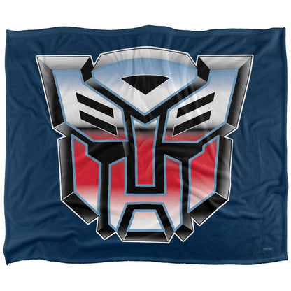 Multicoloured - Front - Transformers Airbrush Logo Blanket