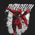 Black - Pack Shot - Daredevil Unisex Adult Nunchucks T-Shirt