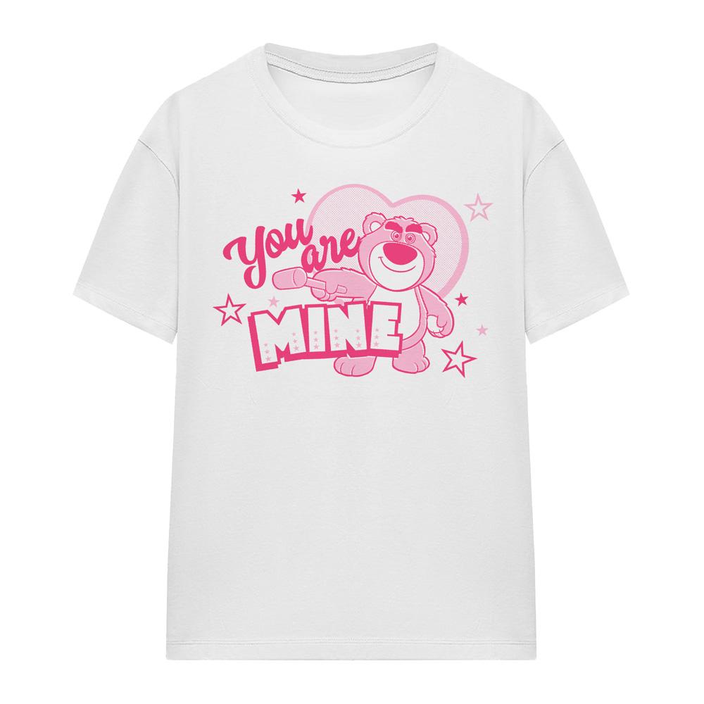 White - Front - Toy Story Unisex Adult You Are Mine Lotso T-Shirt