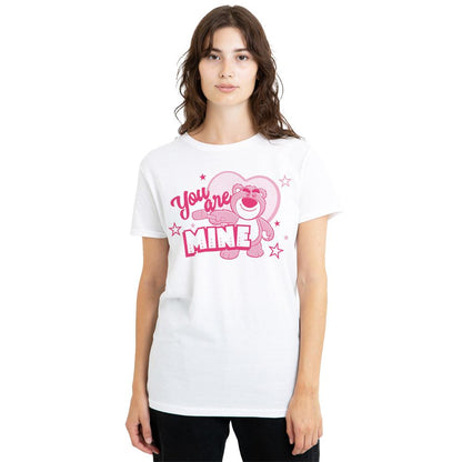 White - Side - Toy Story Unisex Adult You Are Mine Lotso T-Shirt