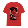 Red - Front - Marvel Unisex Adult Red Hulk Roar T-Shirt