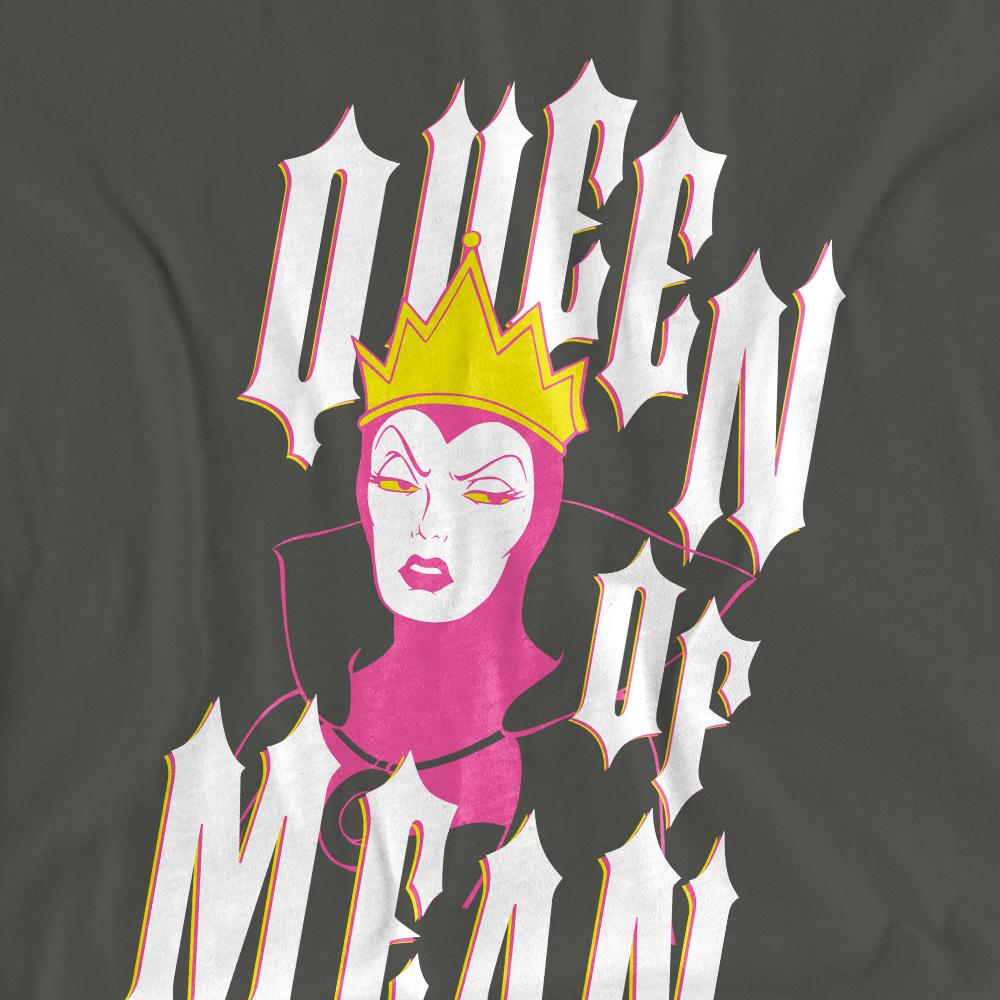Charcoal - Lifestyle - Disney Villains Unisex Adult Queen Of Mean T-Shirt