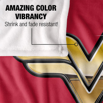 Multicoloured - Lifestyle - Wonder Woman Metal Logo Blanket