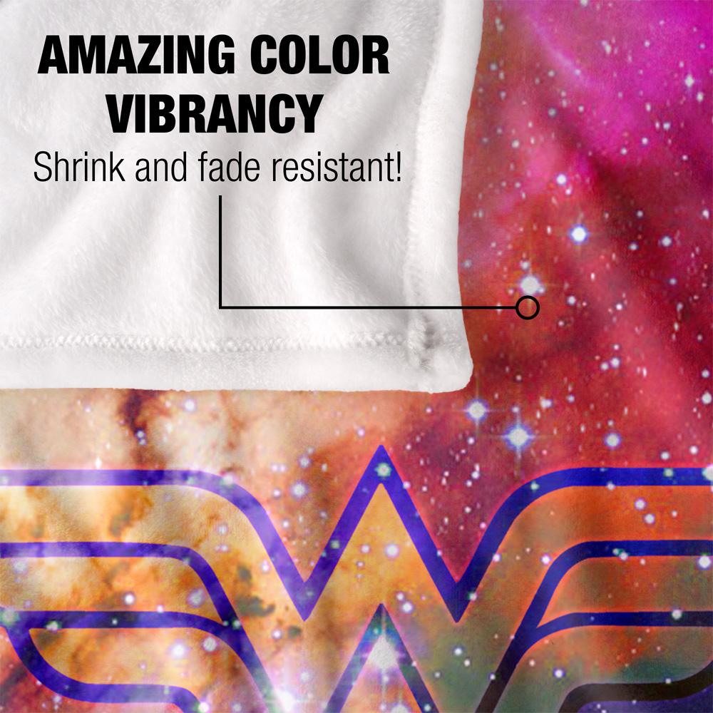 Multicoloured - Lifestyle - Justice League Galaxy Logo Blanket