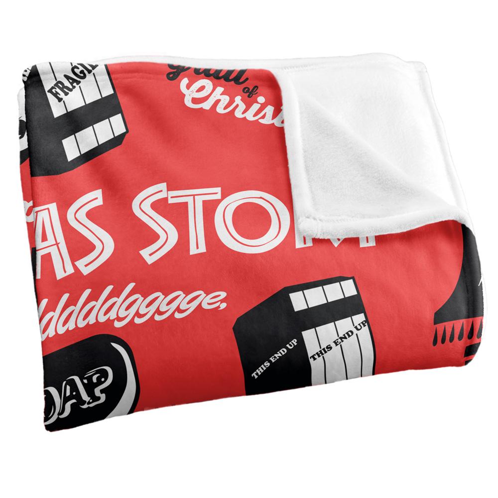 Multicoloured - Back - A Christmas Story All-Over Print Blanket
