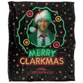 Multicoloured - Front - National Lampoon´s Christmas Vacation Merry Clarkmas Headshot Blanket