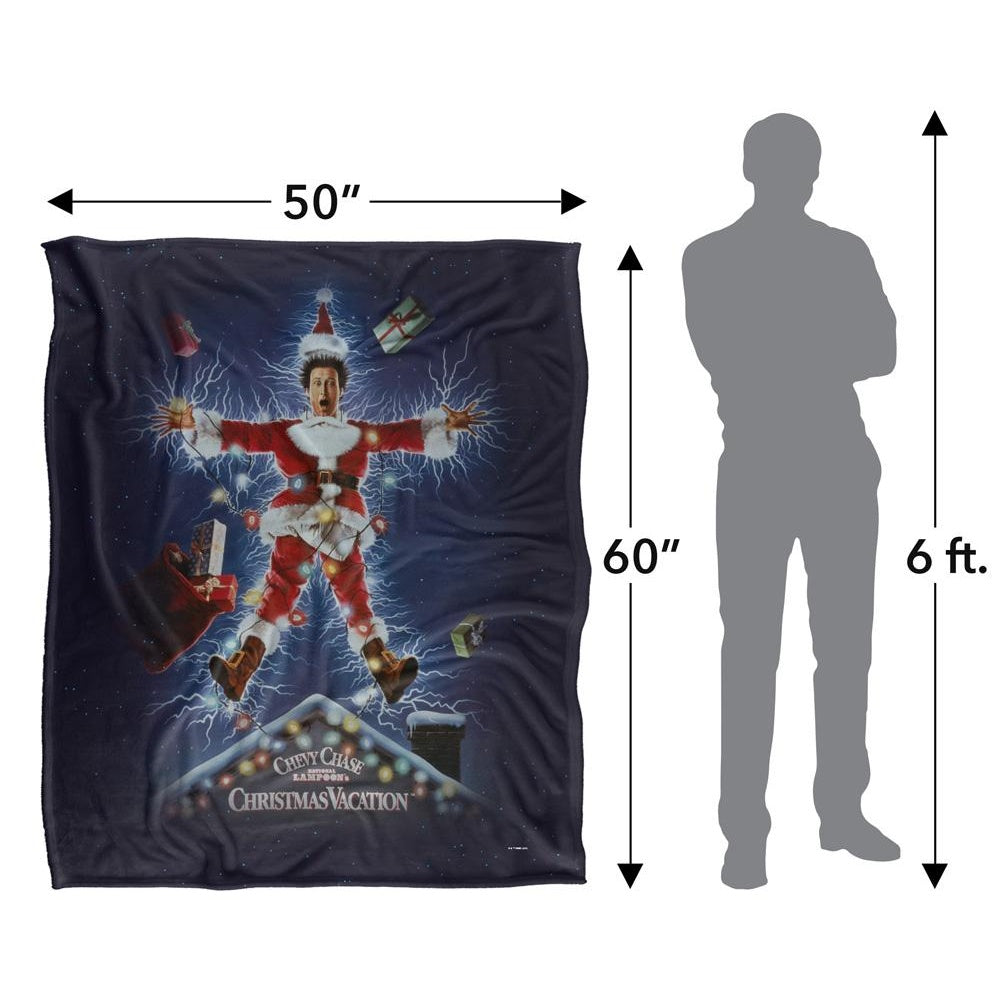 Multicoloured - Pack Shot - National Lampoon´s Christmas Vacation Fairy Lights Blanket