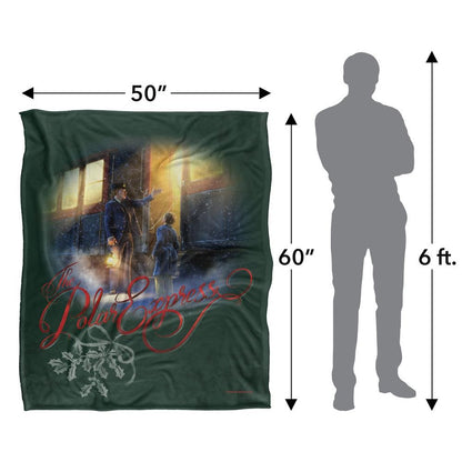 Multicoloured - Pack Shot - The Polar Express Movie Scene Blanket