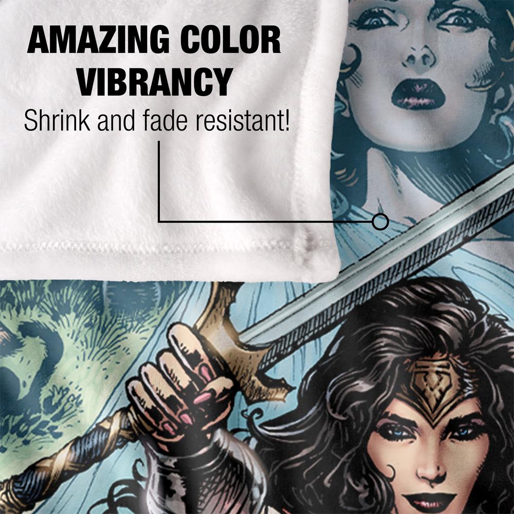 Multicoloured - Lifestyle - Wonder Woman Sword In Hand Blanket