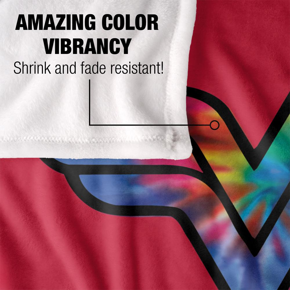 Multicoloured - Lifestyle - Wonder Woman Tie Dye Blanket