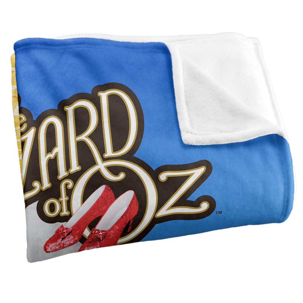 Multicoloured - Back - The Wizard Of Oz Group Shot Blanket