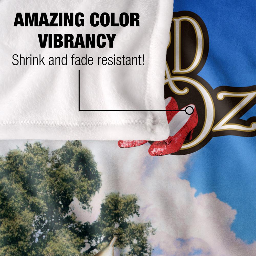 Multicoloured - Lifestyle - The Wizard Of Oz Group Shot Blanket