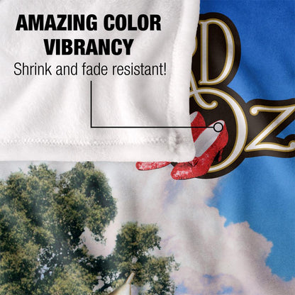 Multicoloured - Lifestyle - The Wizard Of Oz Group Shot Blanket