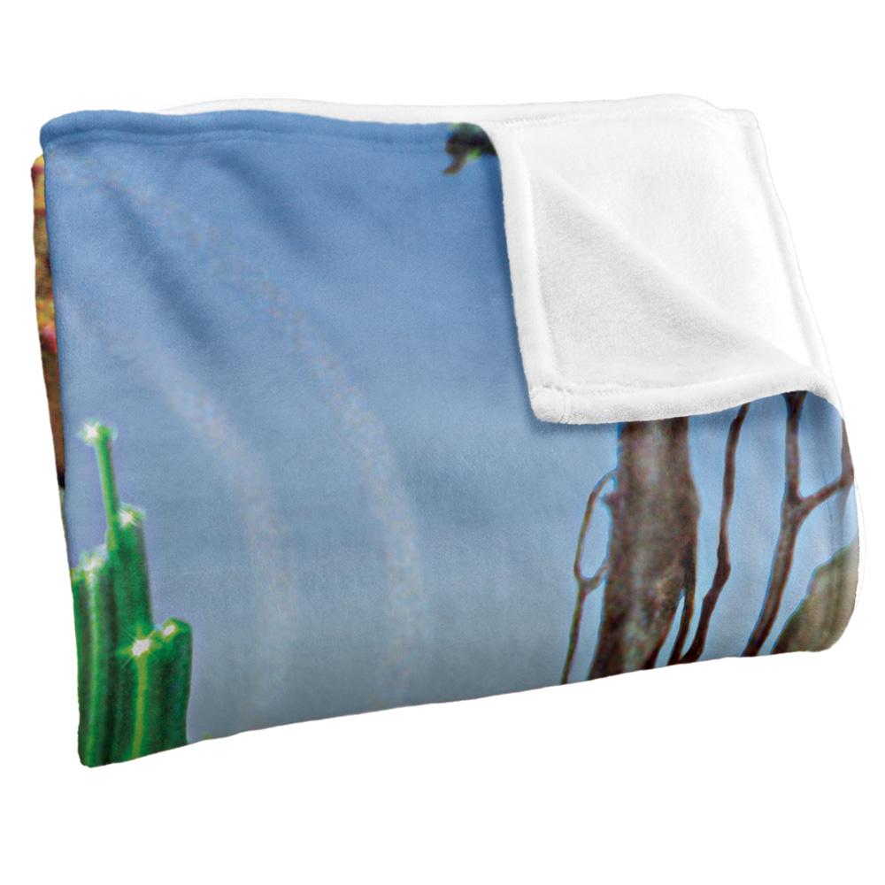 Multicoloured - Back - The Wizard Of Oz Emerald CIty Scene Blanket