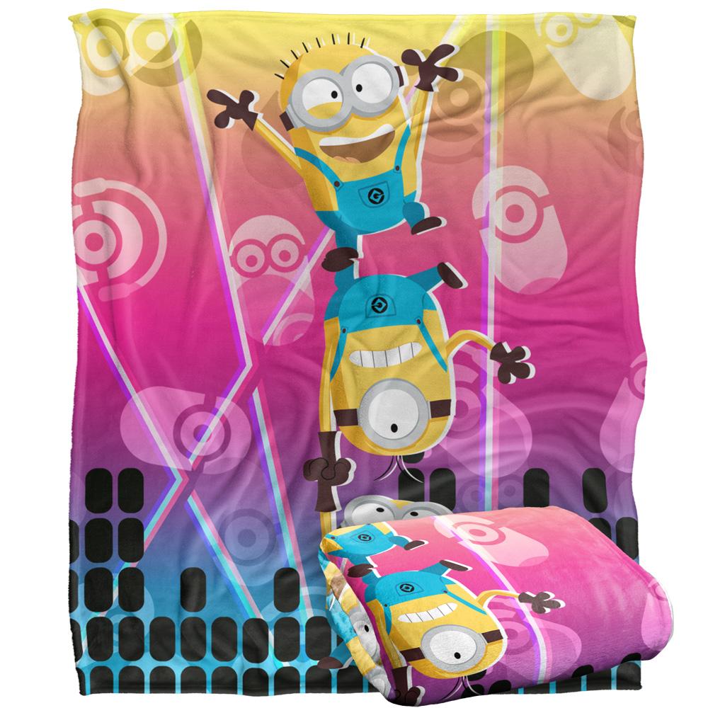 White - Side - Minions Rave Blanket