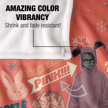 Multicoloured - Lifestyle - A Christmas Story Gift From Aunt Clara Blanket
