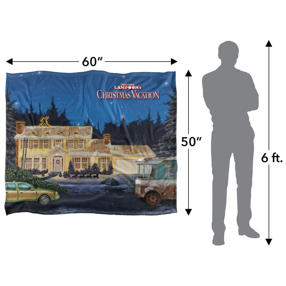 Multicoloured - Pack Shot - National Lampoon´s Christmas Vacation Movie Poster Blanket