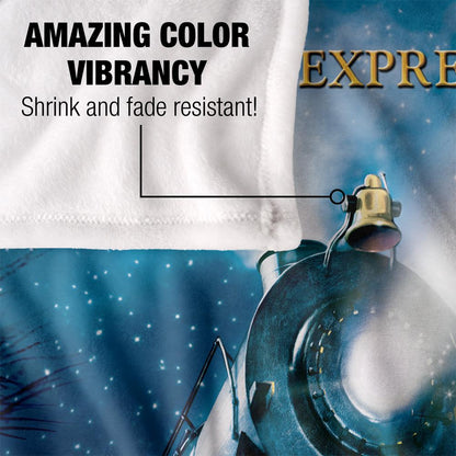 Multicoloured - Lifestyle - The Polar Express Movie Poster Blanket