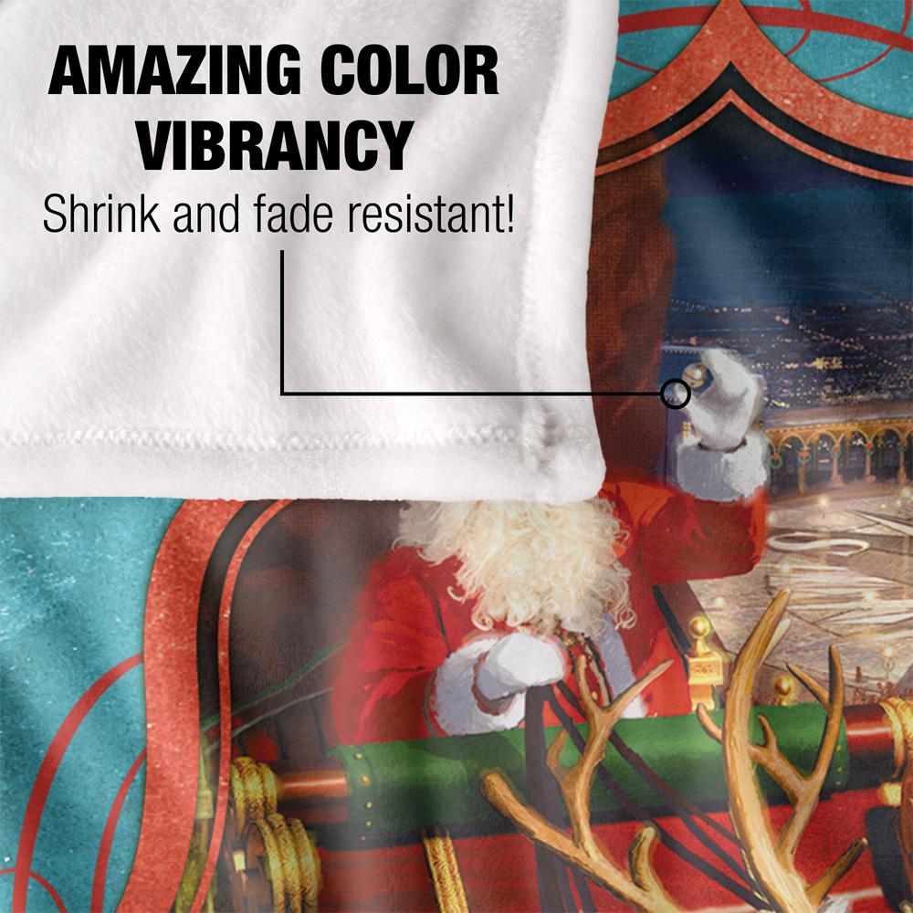 Multicoloured - Lifestyle - The Polar Express Believe Santa Clause Blanket