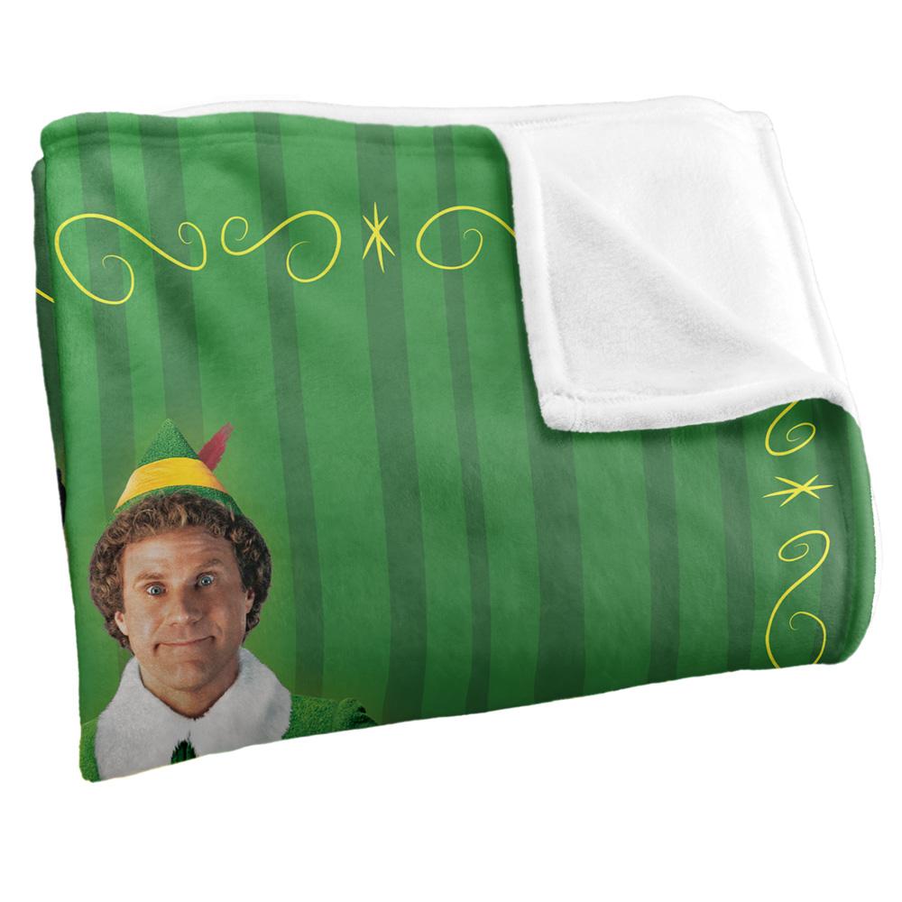 Multicoloured - Back - Elf Buddy Blanket