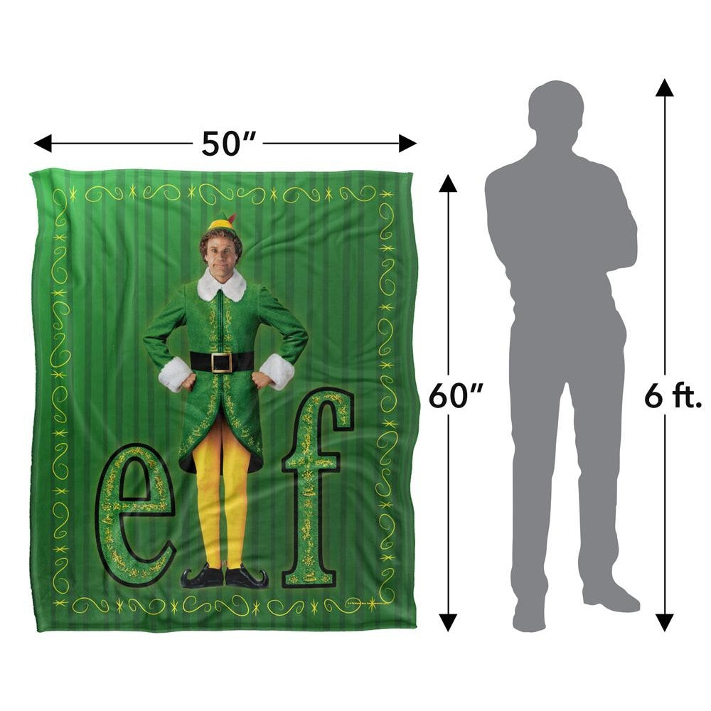 Multicoloured - Pack Shot - Elf Buddy Blanket