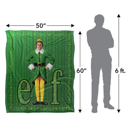 Multicoloured - Pack Shot - Elf Buddy Blanket