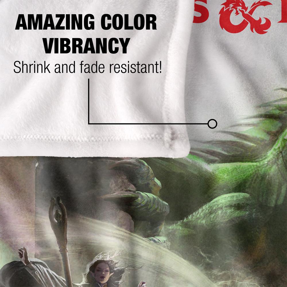 White - Lifestyle - Dungeons & Dragons Starter Set Art Blanket