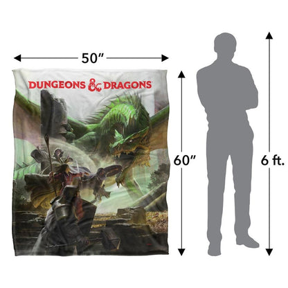 White - Pack Shot - Dungeons & Dragons Starter Set Art Blanket