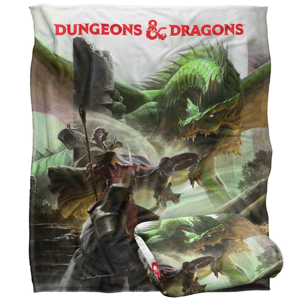 White - Side - Dungeons & Dragons Starter Set Art Blanket