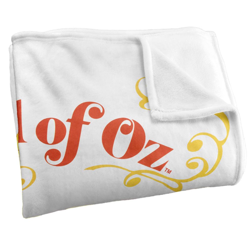 Multicoloured - Back - The Wizard Of Oz Painted Blanket