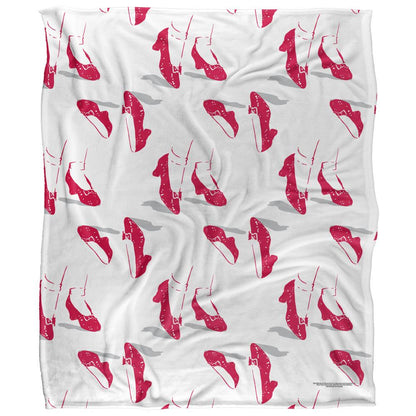 Multicoloured - Back - The Wizard Of Oz Ruby Slipper Blanket