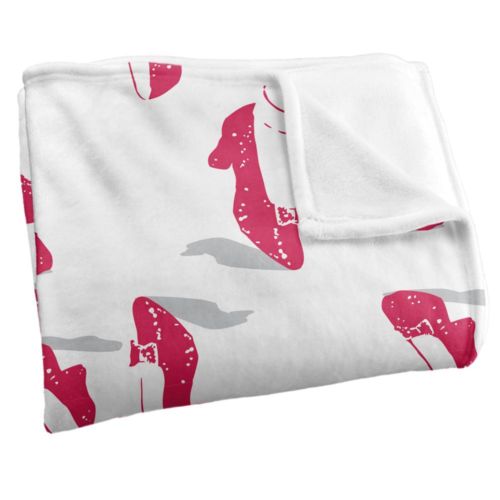 Multicoloured - Side - The Wizard Of Oz Ruby Slipper Blanket