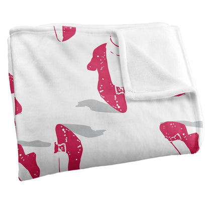 Multicoloured - Side - The Wizard Of Oz Ruby Slipper Blanket