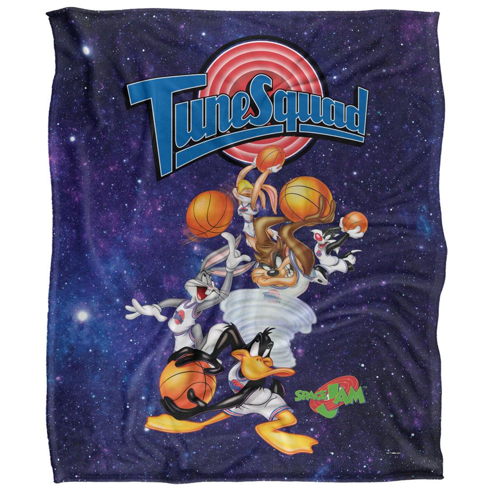 Multicoloured - Back - Space Jam Tune Squad Tower Blanket