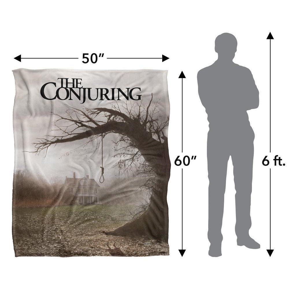 Multicoloured - Pack Shot - The Conjuring Movie Poster Blanket