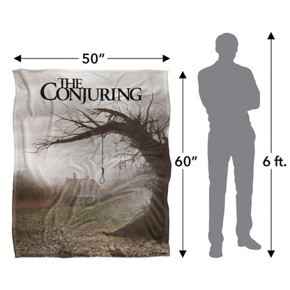 Multicoloured - Pack Shot - The Conjuring Movie Poster Blanket