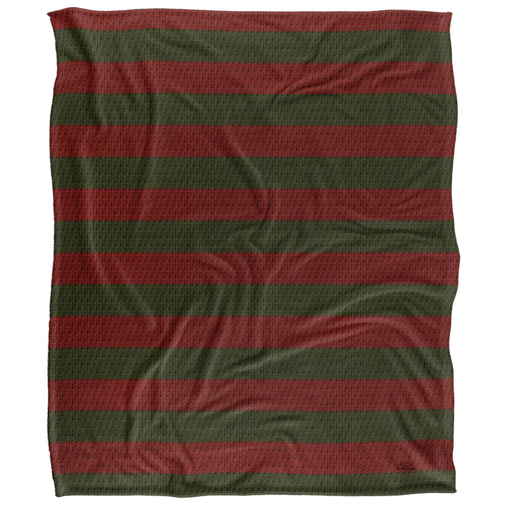 Multicoloured - Back - Nightmare On Elm Street Stripes Freddy Krueger Blanket