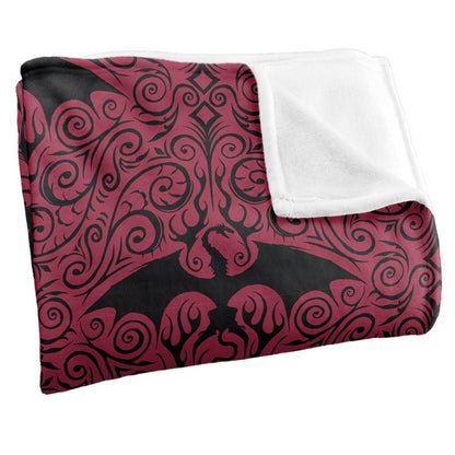 Multicoloured - Back - Game Of Thrones Dragon Pattern Blanket