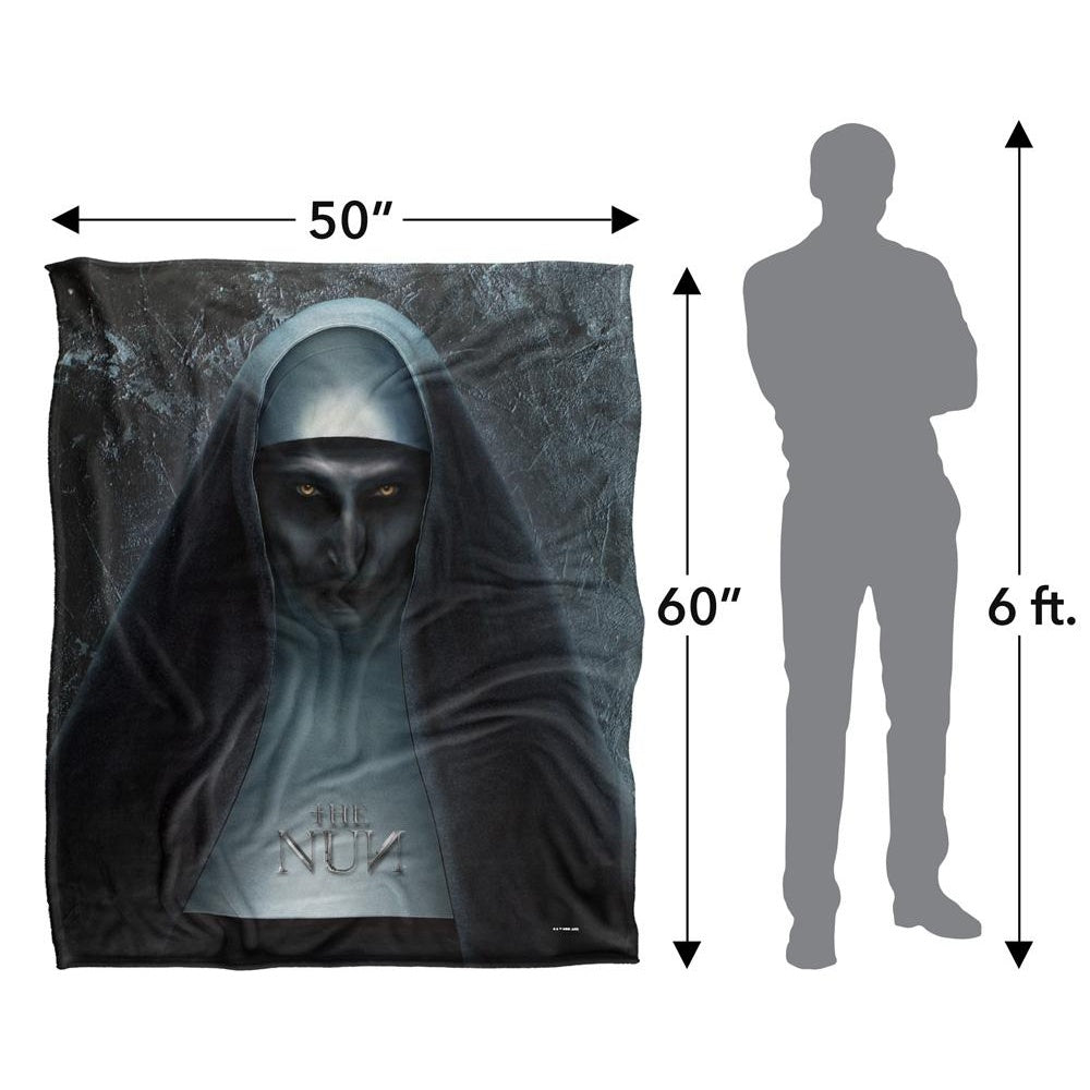 Multicoloured - Pack Shot - The Nun Movie Poster Blanket