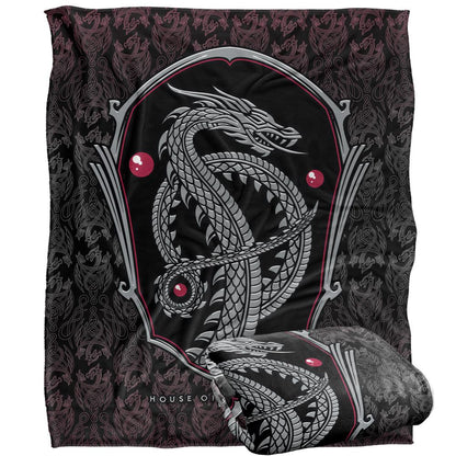 Multicoloured - Side - House Of The Dragon Dragon Blanket
