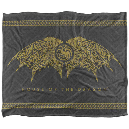 Multicoloured - Front - House Of The Dragon Crest Blanket