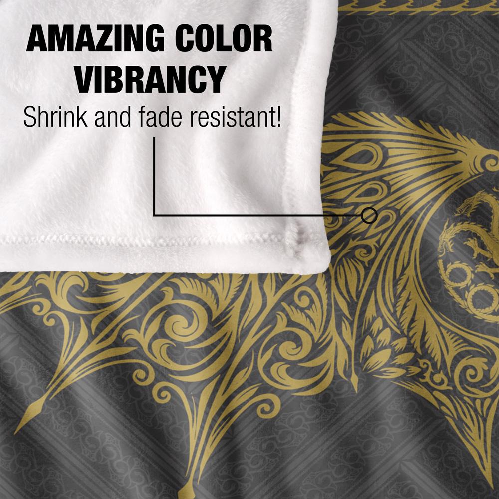 Multicoloured - Lifestyle - House Of The Dragon Crest Blanket