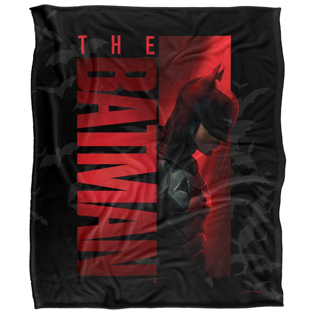 Multicoloured - Front - The Batman Character Art Blanket
