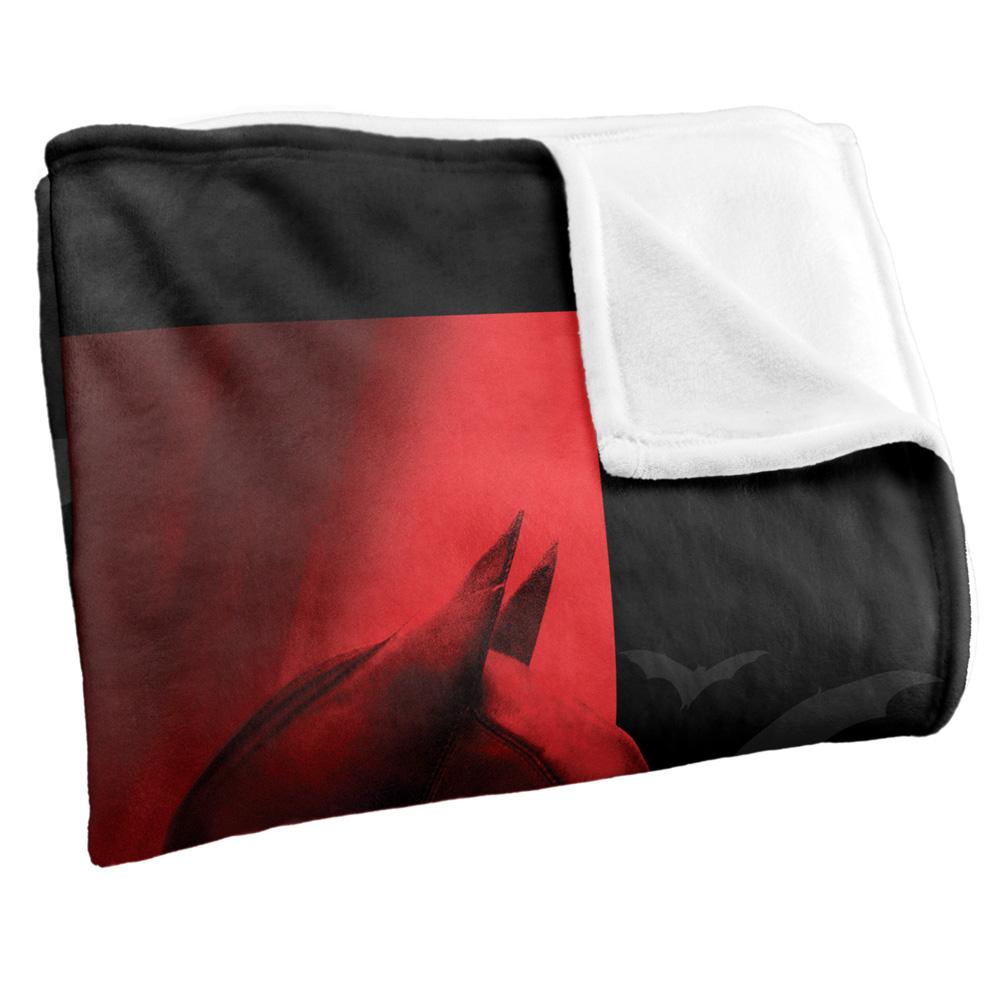 Multicoloured - Back - The Batman Character Art Blanket