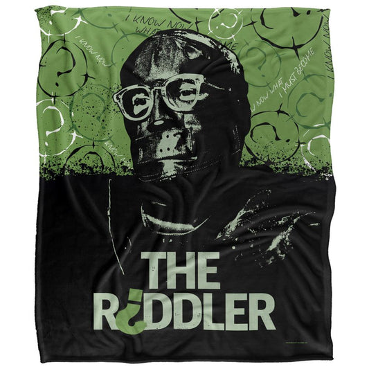Multicoloured - Front - The Batman Riddler Blanket