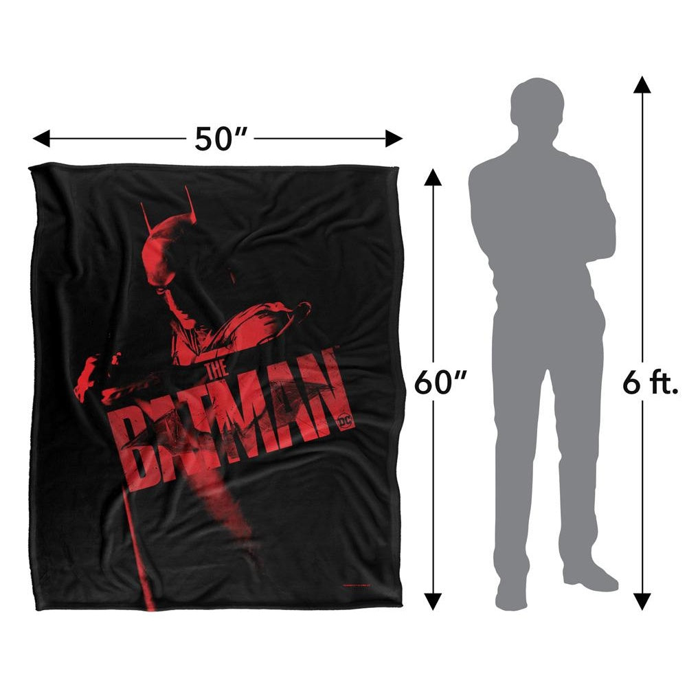 Multicoloured - Pack Shot - The Batman Contrast Blanket